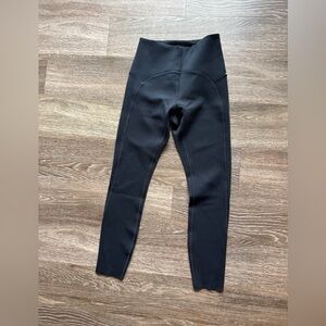 Spyder Kids Black High-Rise Performance Leggings